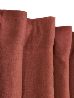 Online Svanefors verhot Julie 145x280 cm tiilenpunainen 2 kpl