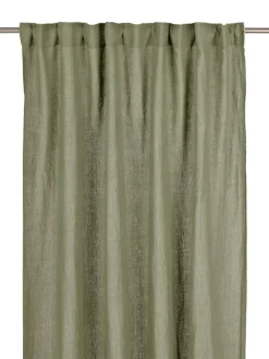 Outlet Svanefors verhot Julie 145x280 cm sammaleenvihreä 2 kpl