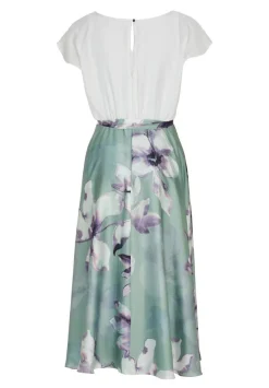 Swing mekko 5AG05300 5801 Vihreu00e4 / Valkoinen