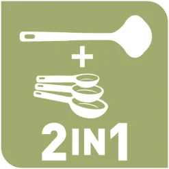 kauha mitta-asteikolla Essential 2in1*Tefal Outlet