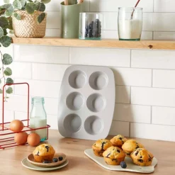 Tefal muffinivuoka 6 kuppia Ceramik 27,5x22,5 cm