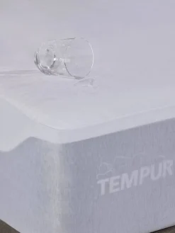 Online TEMPUR 180x200x25 cm muotoonommeltu suojalakana Organic Cott