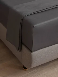 90x200x30 cm muotoonommeltu lakana Silky Bamboo*TEMPUR New