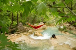 riippumatto Hammock Original Burgundy/Yellow*Ticket to the moon Outlet