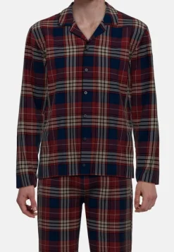Hot Tom Tailor flanellipyjama 71447-5200 424 Red-medium check