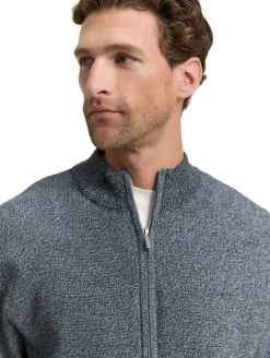 Discount Tom Tailor neuletakki 1047998 38775 Light blue navy twotone