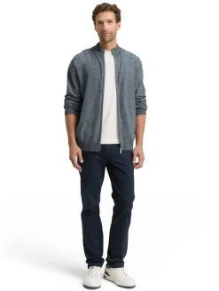 Discount Tom Tailor neuletakki 1047998 38775 Light blue navy twotone