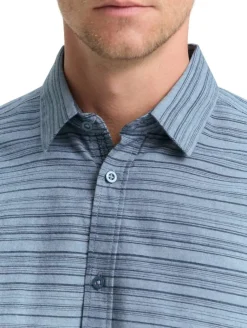 Sale Tom Tailor paita 1047327 38490 Teal blue varied cross stripe