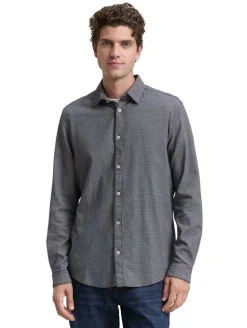 Sale Tom Tailor paita 1047336 38510 Navy squared structure