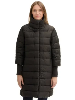 Hot Tom Tailor takki Puffer 14482 Musta