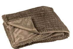 Online Torkkupeitto 130x180 cm tummanruskea