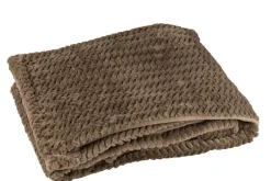Online Torkkupeitto 130x180 cm tummanruskea