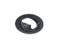 alasvalo Jura GU10 mattamusta pyöreä*Trio Lighting Discount