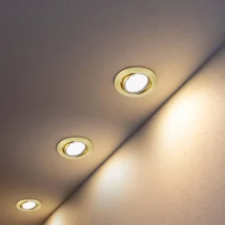 Outlet Trio Lighting alasvalo Jura GU10 mattamessinki pyöreä