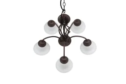 Online Trio Lighting kattokruunu Rustica 5-os E27 rustiikki