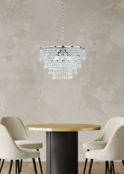 kattokruunu Orient 42 cm 3xE14 kromi*Trio Lighting Best