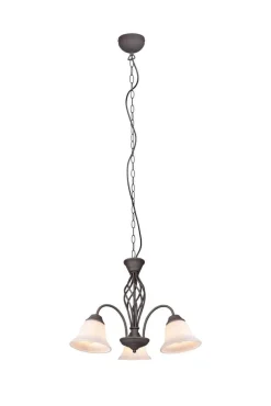Sale Trio Lighting kattokruunu Rustica 3-os E27 rustiikki