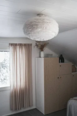 kattovalaisin Furry 2xE27 hiekanvalkoinen*Trio Lighting