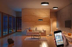 kattovalaisin Hotel 50 cm 3xE27 musta*Trio Lighting Online