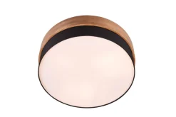 Sale Trio Lighting kattovalaisin Seasons 50 cm E27 musta/puu