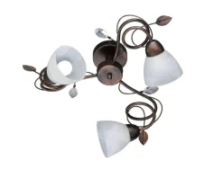 Hot Trio Lighting kattovalaisin Traditio 3-os E14 rustiikki