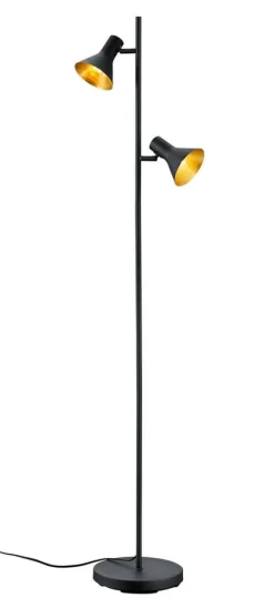 lattiavalaisin Nina 2xE14 musta*Trio Lighting Hot