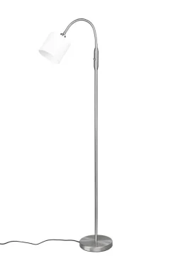 lattiavalaisin Tommy 1-os E14 harjattu teräs/v*Trio Lighting Online