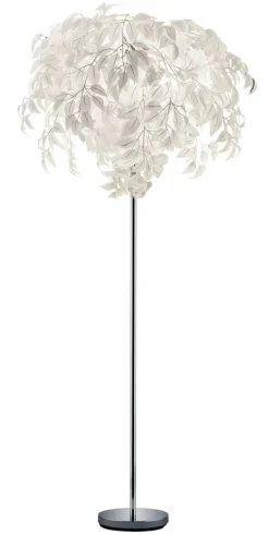 New Trio Lighting lattiavalaisin Leavy 3xE14 valkoinen