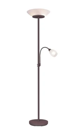 lattiavalaisin Gerry E27+E14 rustiikki*Trio Lighting Outlet