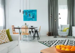 Best Trio Lighting lattiavalaisin Marley 5-os GU10 mattamusta