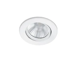 Clearance Trio Lighting LED alasvalo Pamir mattavalkoinen pyöreä