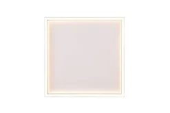 Best Trio Lighting LED kattovalaisin Rotonda neliö mattamusta