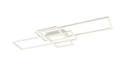 Outlet Trio Lighting LED kattovalaisin Irvine mattavalkoinen