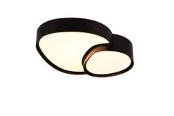 Best Trio Lighting LED kattovalaisin Rise 43 cm mattamusta