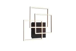 Trio Lighting LED kattovalaisin Mobile mattamusta