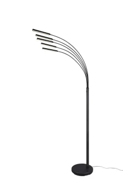 LED lattiavalaisin Reed mattamusta*Trio Lighting Online