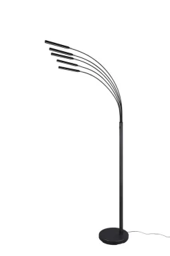 LED lattiavalaisin Reed mattamusta*Trio Lighting Online