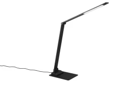 Online Trio Lighting LED pöytävalaisin Travis mattamusta