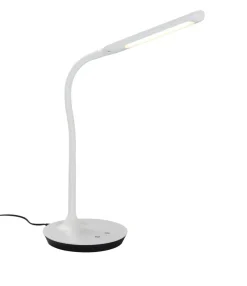 Trio Lighting LED pöytävalaisin Polo mattavalkoinen