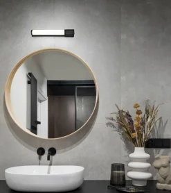 LED seinävalaisin Piera H2O 41 cm mattamusta*Trio Lighting Discount