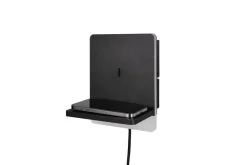 Online Trio Lighting LED seinävalaisin Fairfield mattamusta latausa