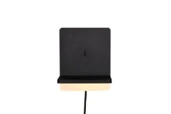 Online Trio Lighting LED seinävalaisin Fairfield mattamusta latausa