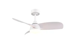 Online Trio Lighting LED tuuletinkattovalaisin Helsinki mattavalkoi