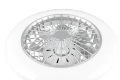 Hot Trio Lighting LED tuuletinkattovalaisin Stralsund harmaa sta