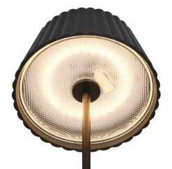 Best Trio Lighting LED ulkolattiavalaisin Suarez mattamusta ladat