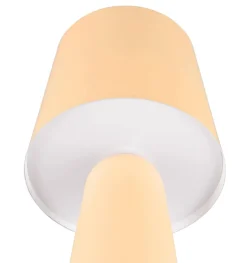 Best Trio Lighting pöytävalaisin Nubian E27 kellertävänruskea