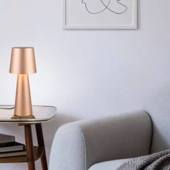 pöytävalaisin Nubian E27 kahvinruskea*Trio Lighting Sale
