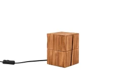 Trio Lighting pöytävalaisin Treasure E14 (sis.) puu