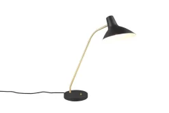 Clearance Trio Lighting pöytävalaisin Traveller E27 mattamusta/mattame