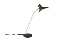 Clearance Trio Lighting pöytävalaisin Traveller E27 mattamusta/mattame